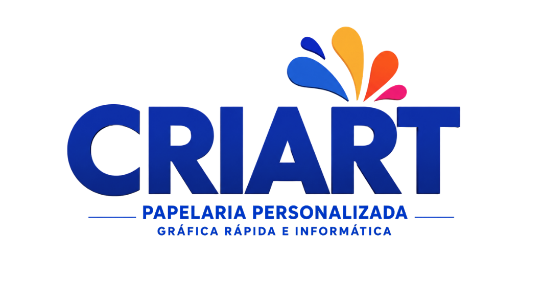 Logo Criart Papelaria e Gráfica